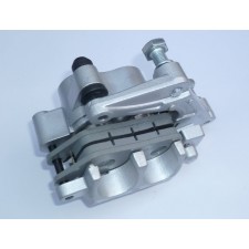 BRZDOVÝ TŘMEN DVOUPÍSTKOVÝ -  JAWA 350 + 125/810 + 660 PRAVÝ- NOVÝ TYP (STŘÍBRNÉ TLUMIČE) - S DESTIČKAMI